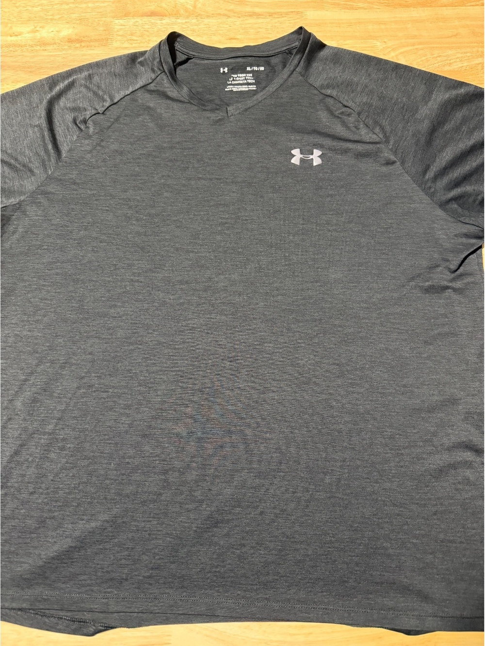 Under Armour Tech Men’s XL Black HeatGear Athletic Short Sleeve T-Shirt